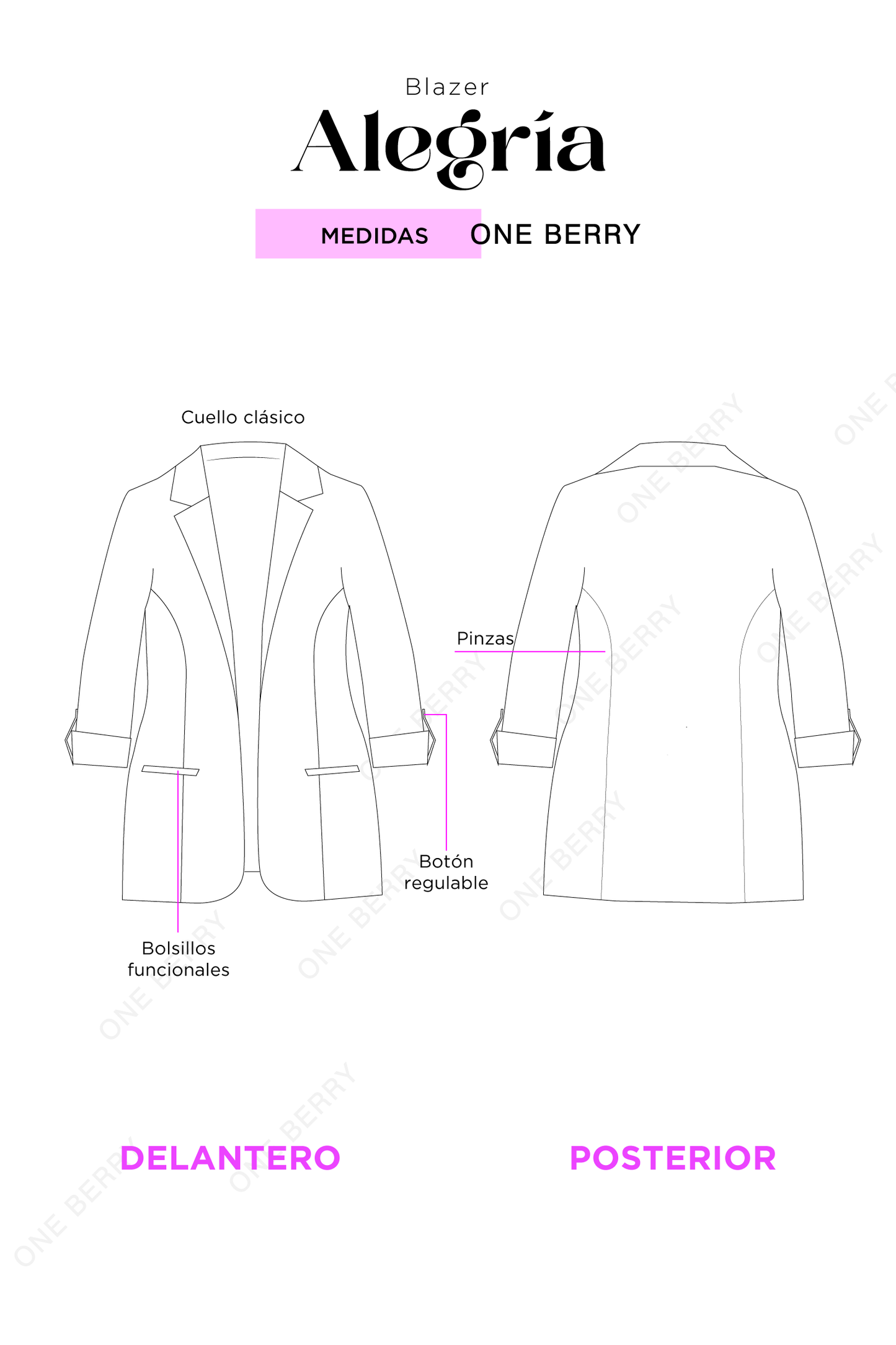 Blazer Alegría