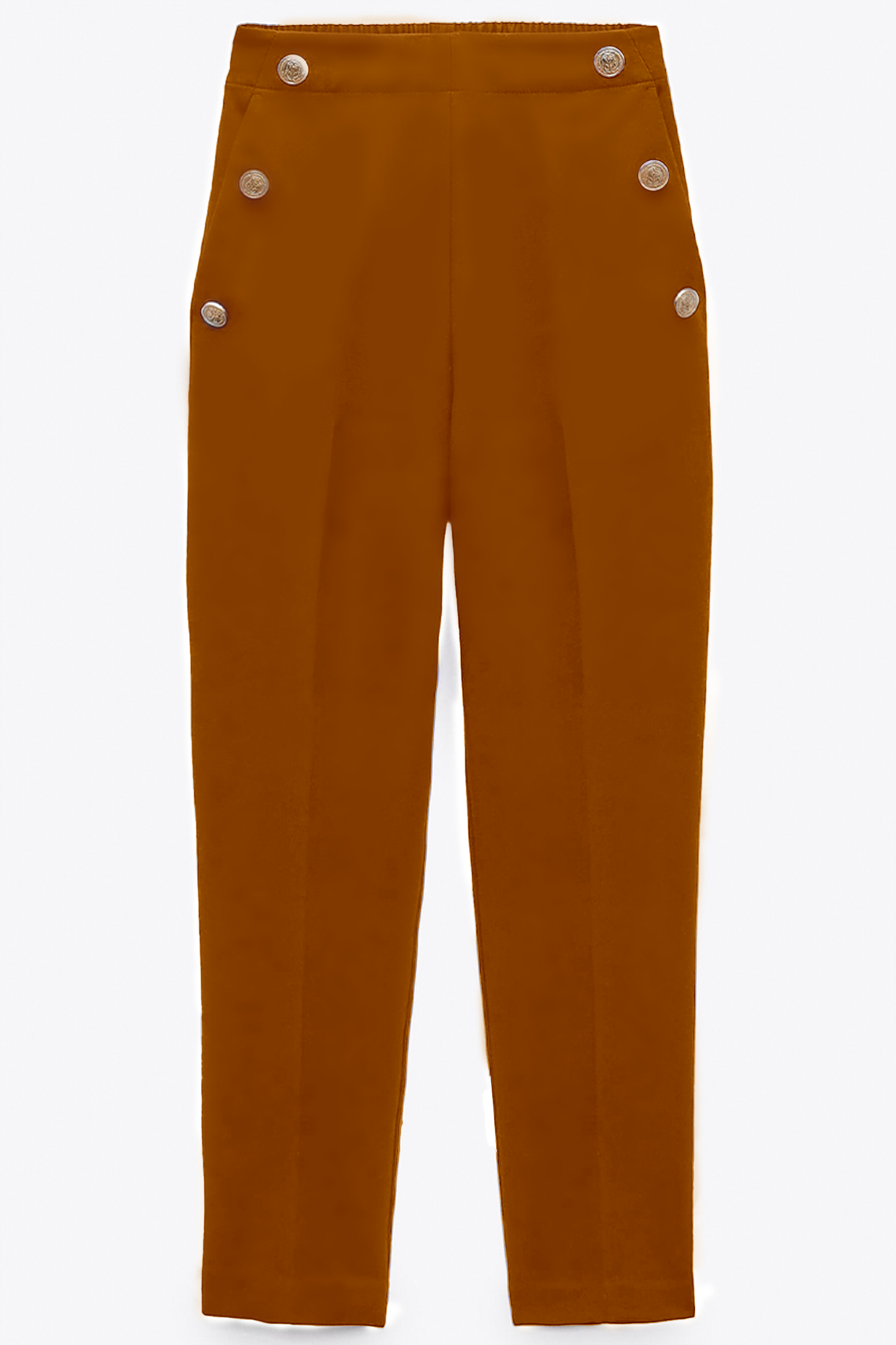 Pantalón con Botones Dorados