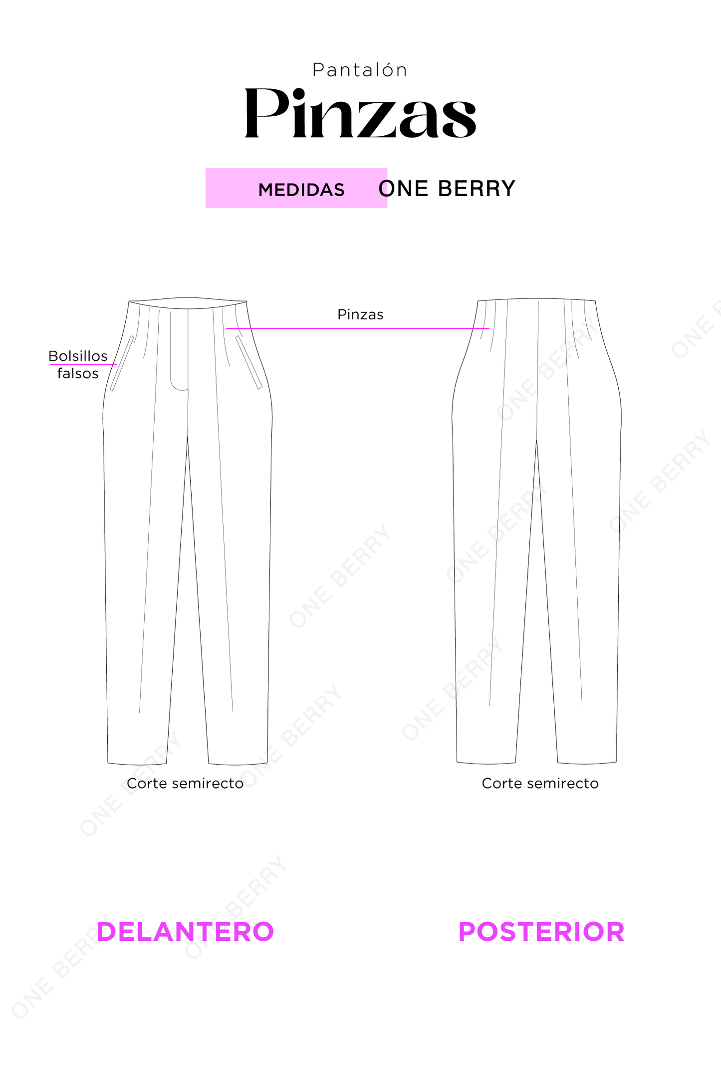 Pantalón Pinzas