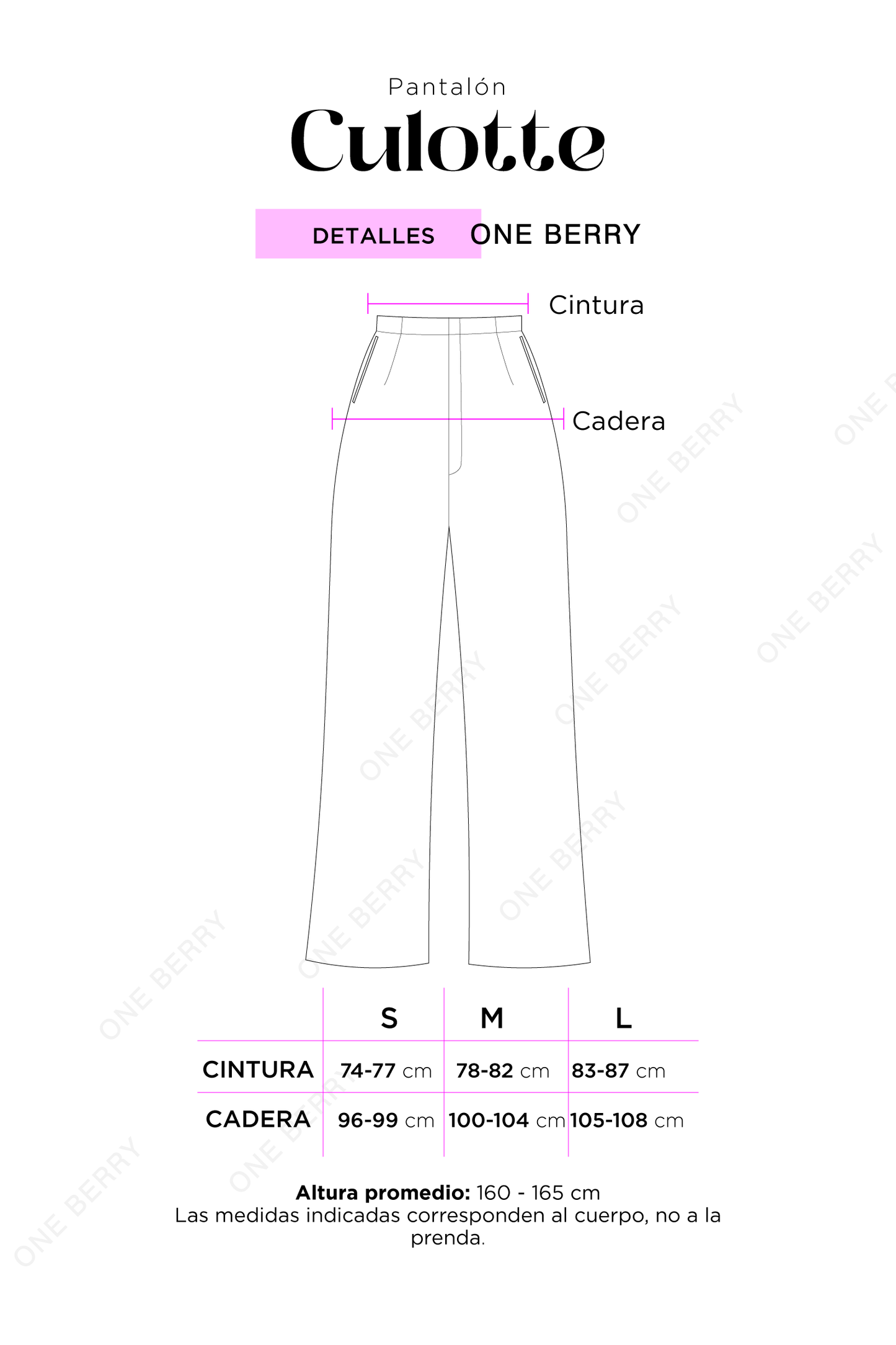 Pantalón Culotte