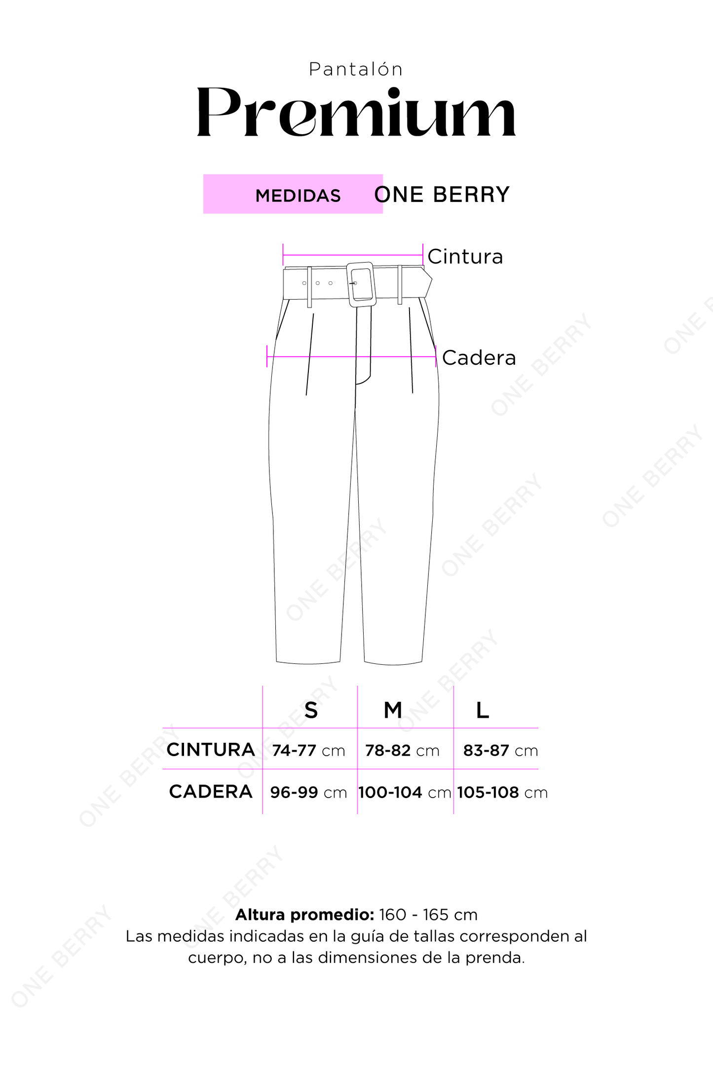 Pantalón Premium Cinturón