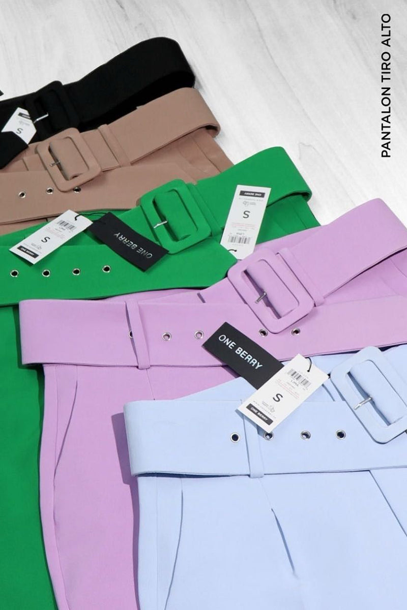 Pantalón con Cinturón Premium - ONE BERRY®