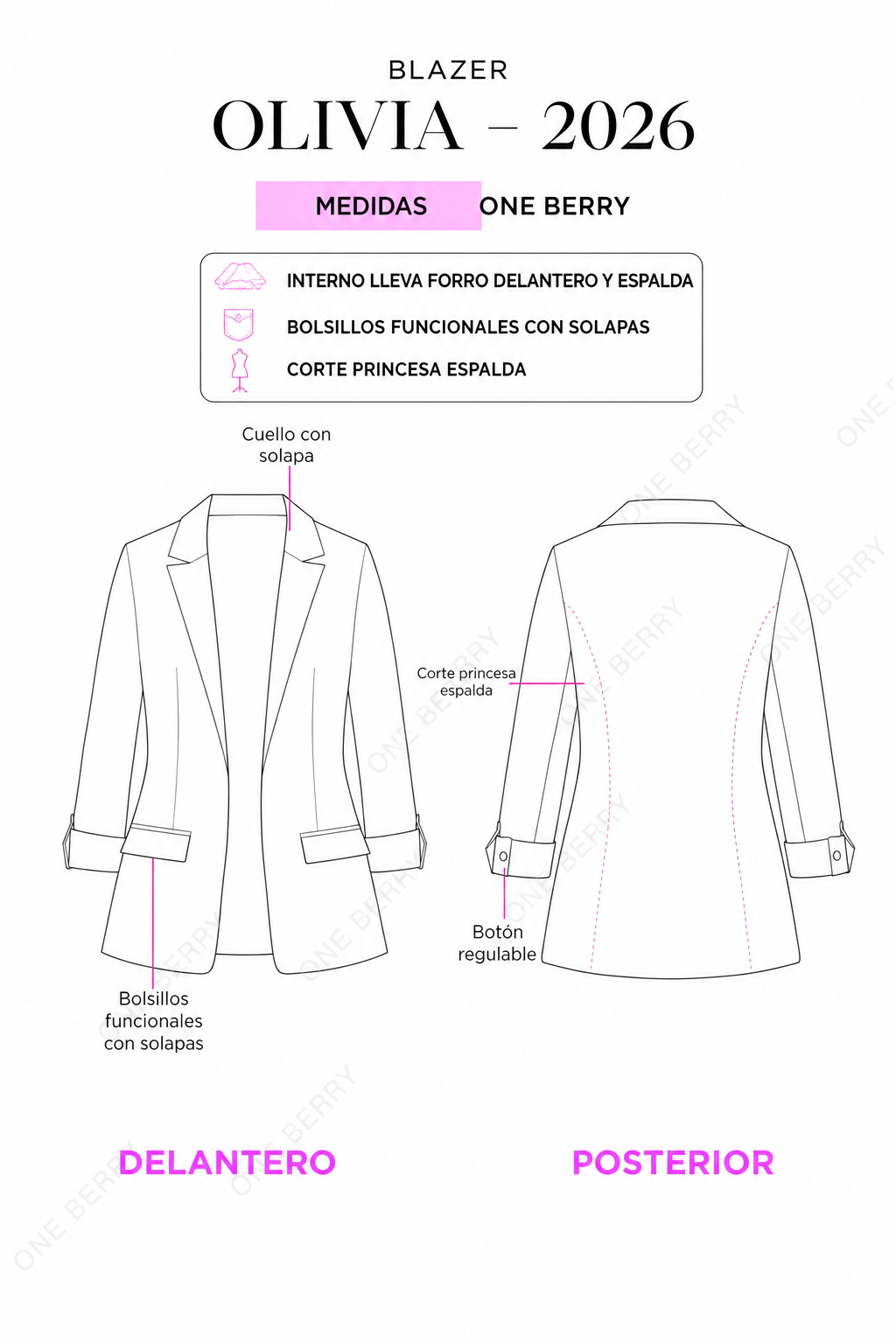 Blazer Olivia | PRE ORDEN