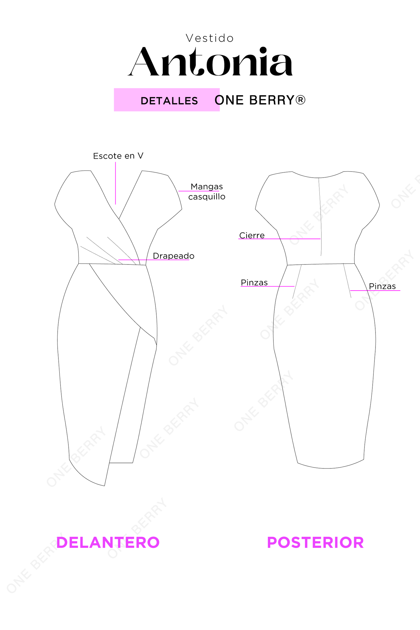 Vestido Antonia - PRE ORDEN