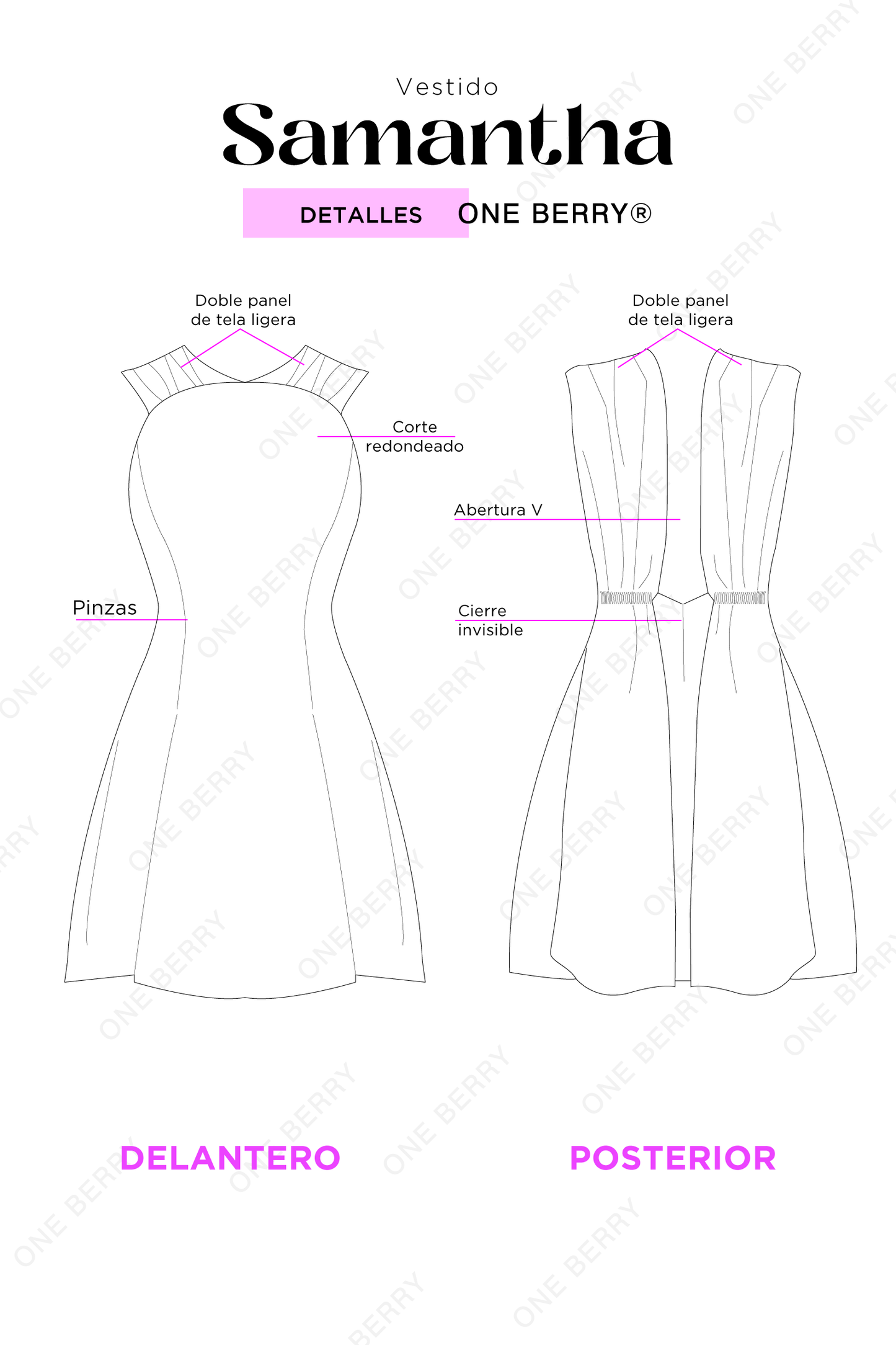 Vestido Samantha - PRE ORDEN