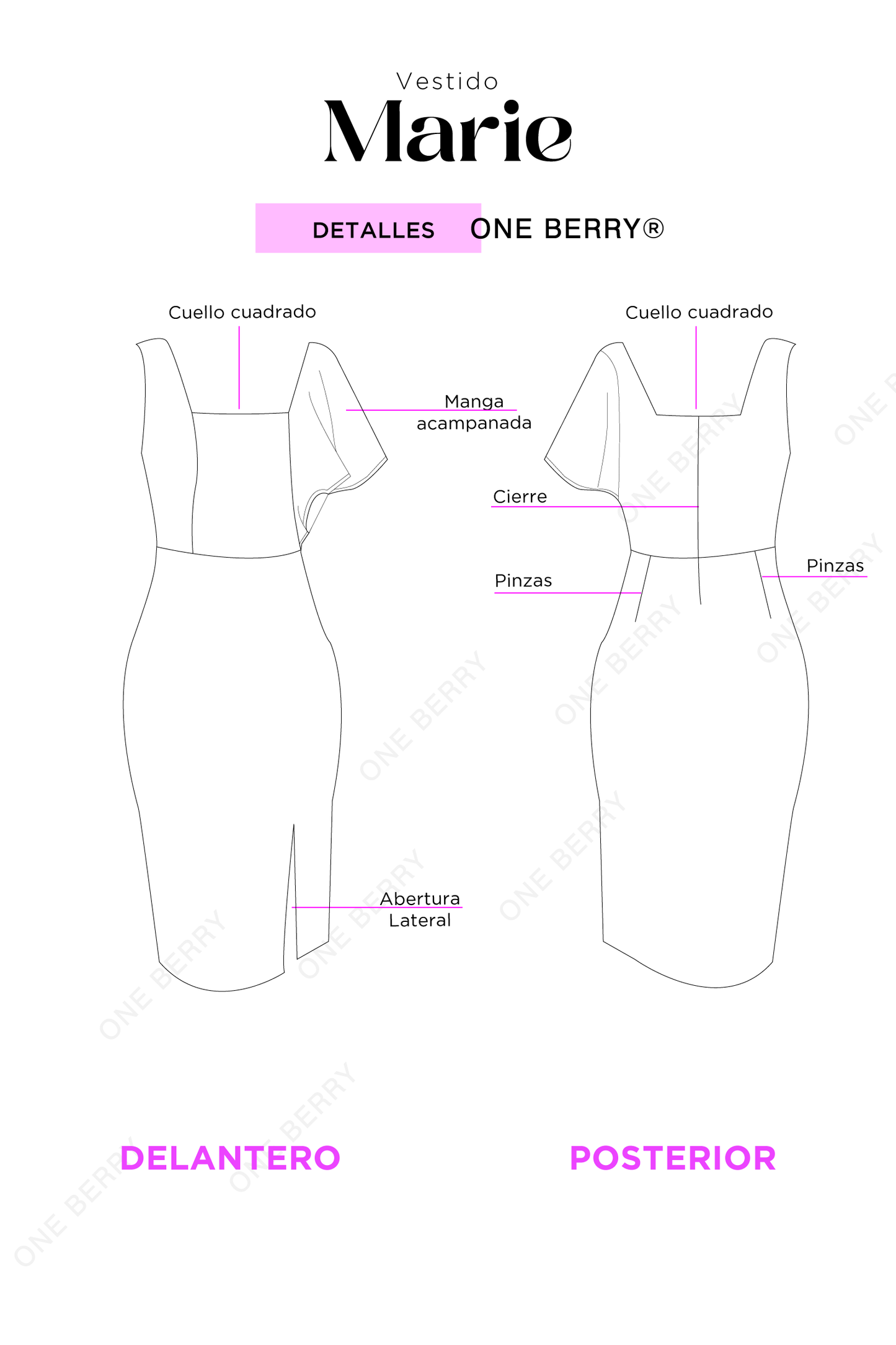Vestido Marie - PRE ORDEN