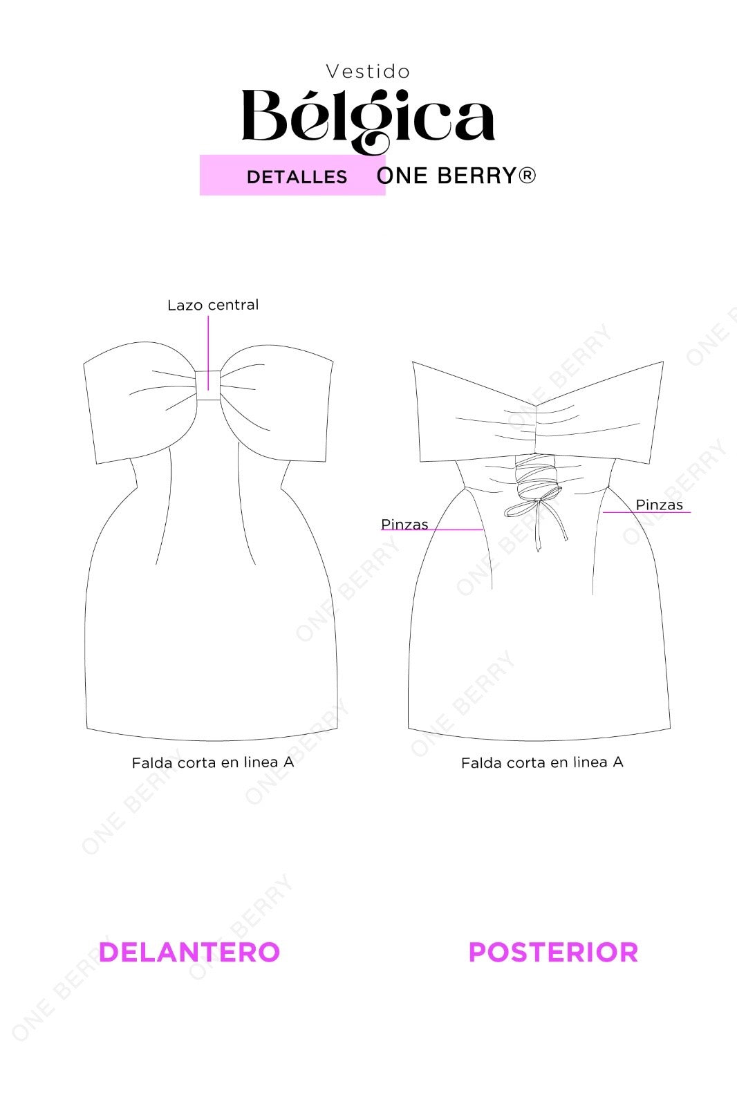 Vestido Belgica - PRE ORDEN