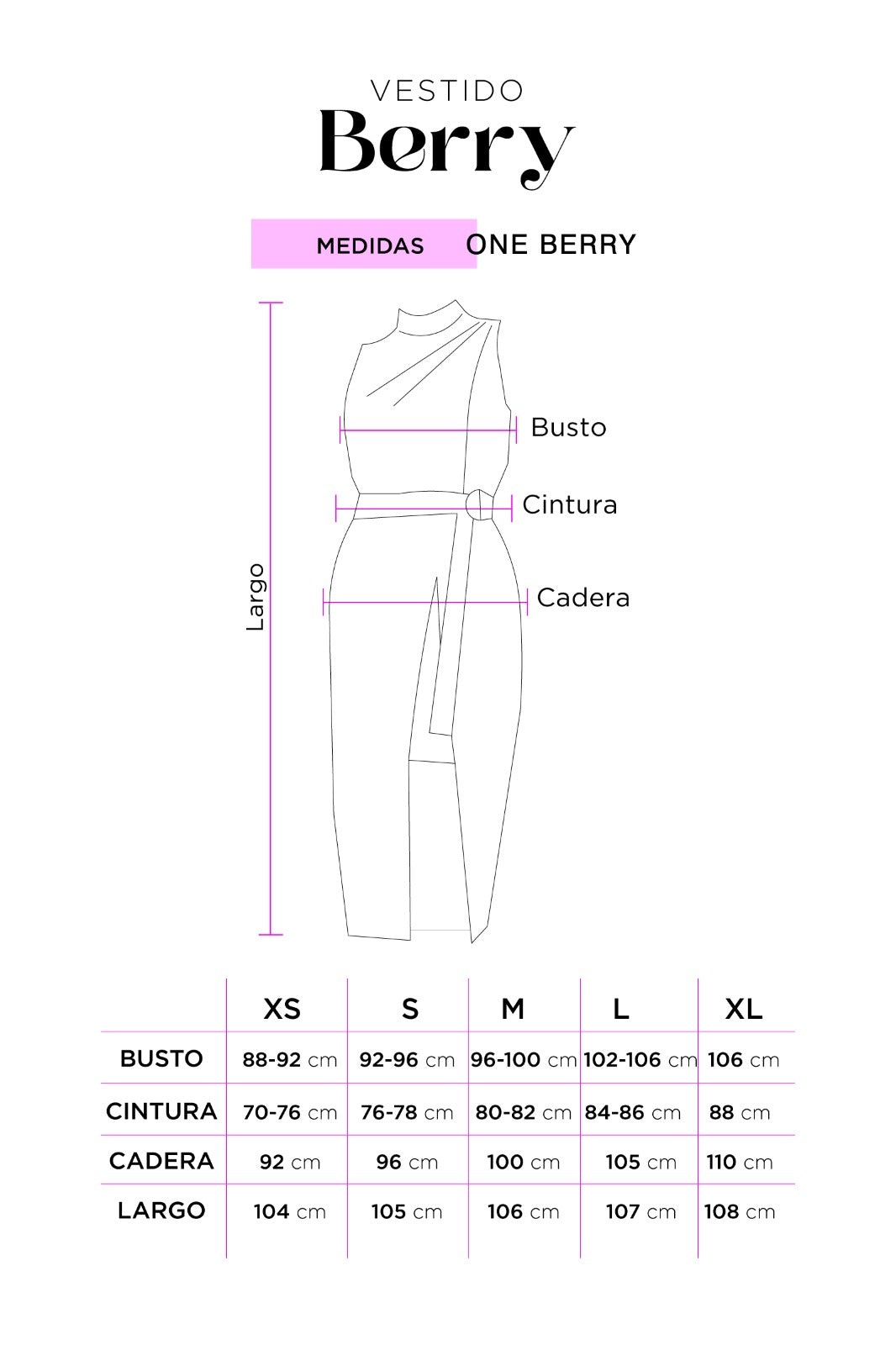 Vestido Berry