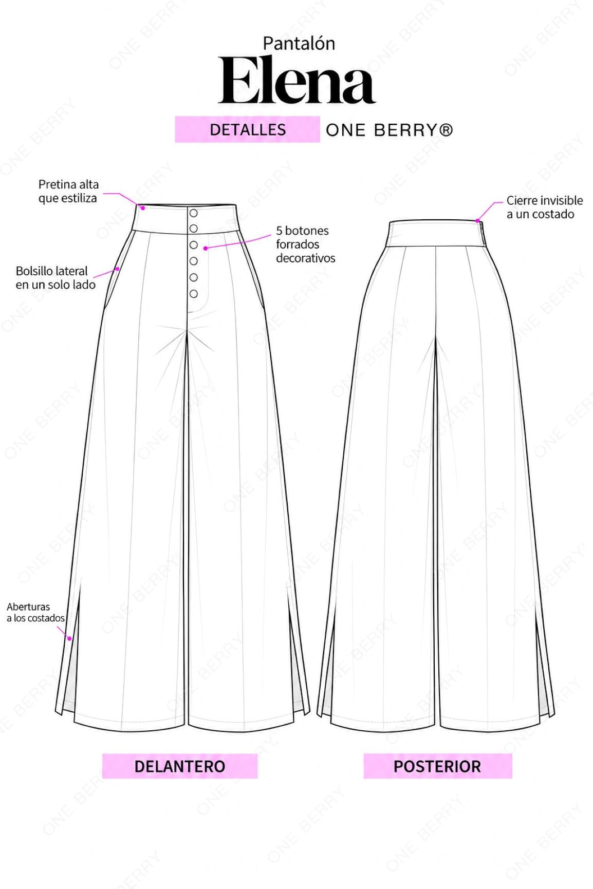 Pantalón Elena | Pre Orden